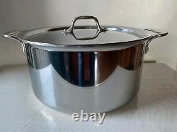 All-Clad Stainless Steel 8-Quart Stock Pot with Lid, New