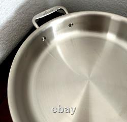 All-Clad Stainless Steel Copper Core 5-ply 3 Quart Saute Or Frying Pan with Lid