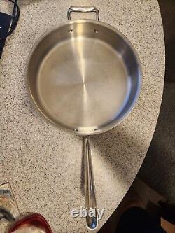 All-Clad Stainless Steel D3 5 Quart Saute Pan