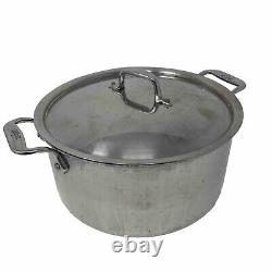 All Clad Stainless Steel Stockpot with lid, 8-Quart