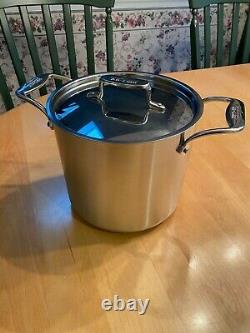 All-Clad Stainless with d5 7 Quart Stockpot with Lid New without Box