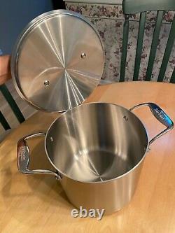 All-Clad Stainless with d5 7 Quart Stockpot with Lid New without Box