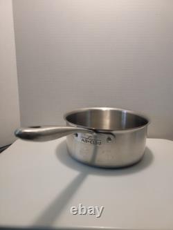 All Clad Thomas Keller Copper Core Stainless Steel 3 Quart Saucepan 0841505
