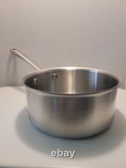 All Clad Thomas Keller Copper Core Stainless Steel 3 Quart Saucepan 0841505