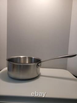 All Clad Thomas Keller Copper Core Stainless Steel 3 Quart Saucepan 0841505