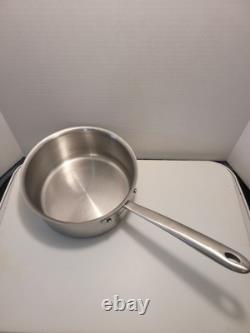 All Clad Thomas Keller Copper Core Stainless Steel 3 Quart Saucepan 0841505
