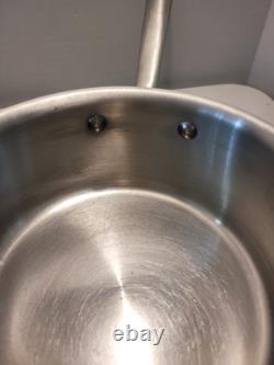All Clad Thomas Keller Copper Core Stainless Steel 3 Quart Saucepan 0841505