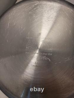 All Clad Thomas Keller Copper Core Stainless Steel 3 Quart Saucepan 0841505