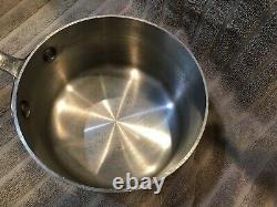 All-Clad Tri-Ply Stainless Steel 1.5 quart Sauce Pan