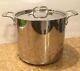 All-clad Tri-ply Stainless Steel 8 Quart Stock Pot With Lid