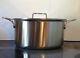 All-clad D5 8 Quart 5 Ply Stainless Steel Stock Pot With Lid Brushed