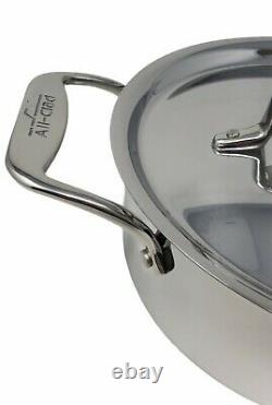 All-Clad d5 Brushed Stainless 3-quart Casserole Pot with Lid