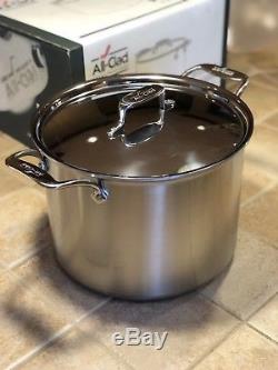 All-Clad d5 Brushed Stainless Steel Stockpot, 12 Quart. BRAND NEW