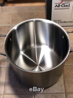 All-Clad d5 Brushed Stainless Steel Stockpot, 12 Quart. BRAND NEW