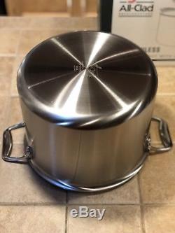 All-Clad d5 Brushed Stainless Steel Stockpot, 12 Quart. BRAND NEW