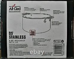 All-Clad d5 Stainless 8-Quart Stockpot #SD55508