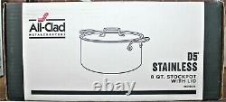 All-Clad d5 Stainless 8-Quart Stockpot #SD55508