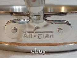 All-clad Copper Core 3 Quart Saute Pan 11.25 Stainless Steel & Aluminum