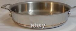 All-clad Copper Core 3 Quart Saute Pan 11.25 Stainless Steel & Aluminum
