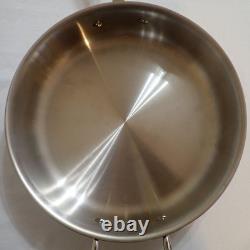 All-clad Copper Core 3 Quart Saute Pan 11.25 Stainless Steel & Aluminum