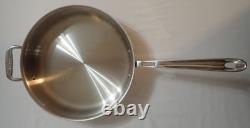 All-clad Copper Core 3 Quart Saute Pan 11.25 Stainless Steel & Aluminum