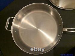 All-clad Copper Core 6403 Ss 3 Quart Saute Pan Original LID Vg $349. Barely Used