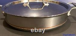 All-clad Copper Core 6403 Ss 3 Quart Saute Pan Original LID Vg $349. Barely Used