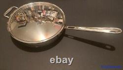 All-clad Copper Core 6403 Ss 3 Quart Saute Pan Original LID Vg $349. Barely Used