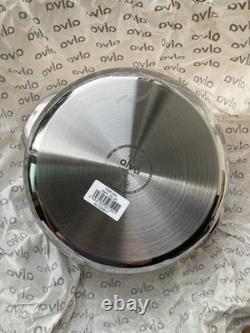 Alva Stainless Steel Maestro Stock Pot 9.5 24cm 5 Quart Belgian lid NEW in box