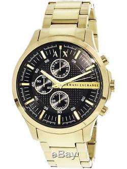 Armani Exchange Men's Smart AX2137 Gold Stainless-Steel Plated Japanese Quart