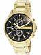 Armani Exchange Men's Smart Ax2137 Gold Stainless-steel Plated Japanese Quart