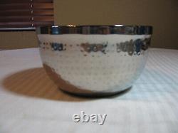 Artisan Double-Wall Hammered Stainless Steel Serving Bowl Set