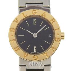 BVLGARI Bvlgari Bvlgari Watches BB23SGD blackDial Stainless Steel/YG Quart