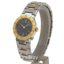 BVLGARI Bvlgari Bvlgari Watches BB23SGD blackDial Stainless Steel/YG Quart