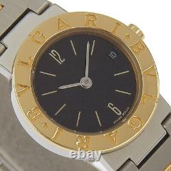 BVLGARI Bvlgari Bvlgari Watches BB23SGD blackDial Stainless Steel/YG Quart