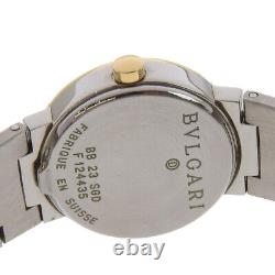 BVLGARI Bvlgari Bvlgari Watches BB23SGD blackDial Stainless Steel/YG Quart