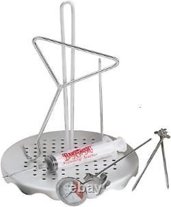 Bayou Classic 1118 32-Quart Stainless Steel Turkey Fryer