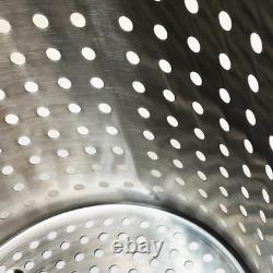 Bayou Classic 44 Quart 20 Gauge Stainless Steel Stockpot Lid Basket 1144