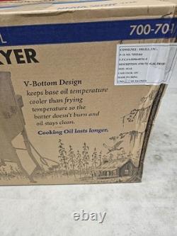 Bayou Classic 700-701 4-Gallon, Stainless Steel Deep Fryer