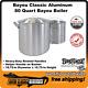 Bayou Classic Boiler 80 Quart Handcrafted Aluminum Stockpot Lid Basket 8000