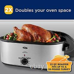 Big Crock Pot 22qt Roaster Oven Turkey 22 Quart Large Electric Slow Cooker Huge