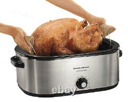 Big Crock Pot 22qt Roaster Oven Turkey Qt 22 Quart Large Slow Cooker Huge 22qrt