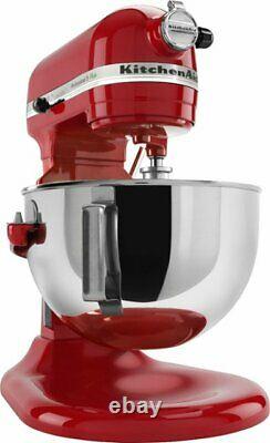 Brand New KitchenAid Pro 5 Plus 5 Quart Bowl Lift Stand Mixer Empire Red