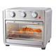 Brentwood 1700w 24 Quart Stainless Steel Convection Air Fryer Toaster Oven