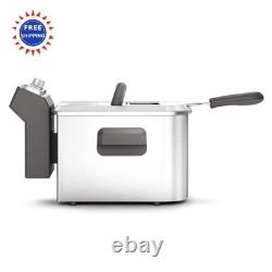 Breville Smart Fryer 4 Quart Stainless Steel Brushed