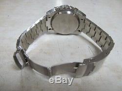 Bulova Precisionist Men's Chronograph 96B175 Quartz Black Dial S\S 46mm Watch