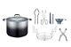 Concord 20 Quart Stainless Steel Canning Pot Set. Includes Canning Rack Tongs