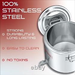 CONCORD Stainless Steel S Series Insulated Double Wall Stock Pot