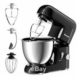 COSTWAY Stand Mixer 4.3 Quart 6-Speed 120V/550W Kitchenaid 3 Attachments Offe