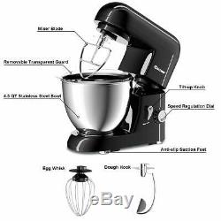 COSTWAY Stand Mixer 4.3 Quart 6-Speed 120V/550W Kitchenaid 3 Attachments Offe